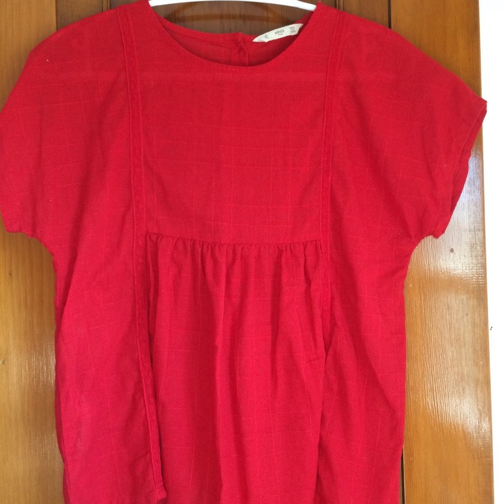 Mango cotton blouse